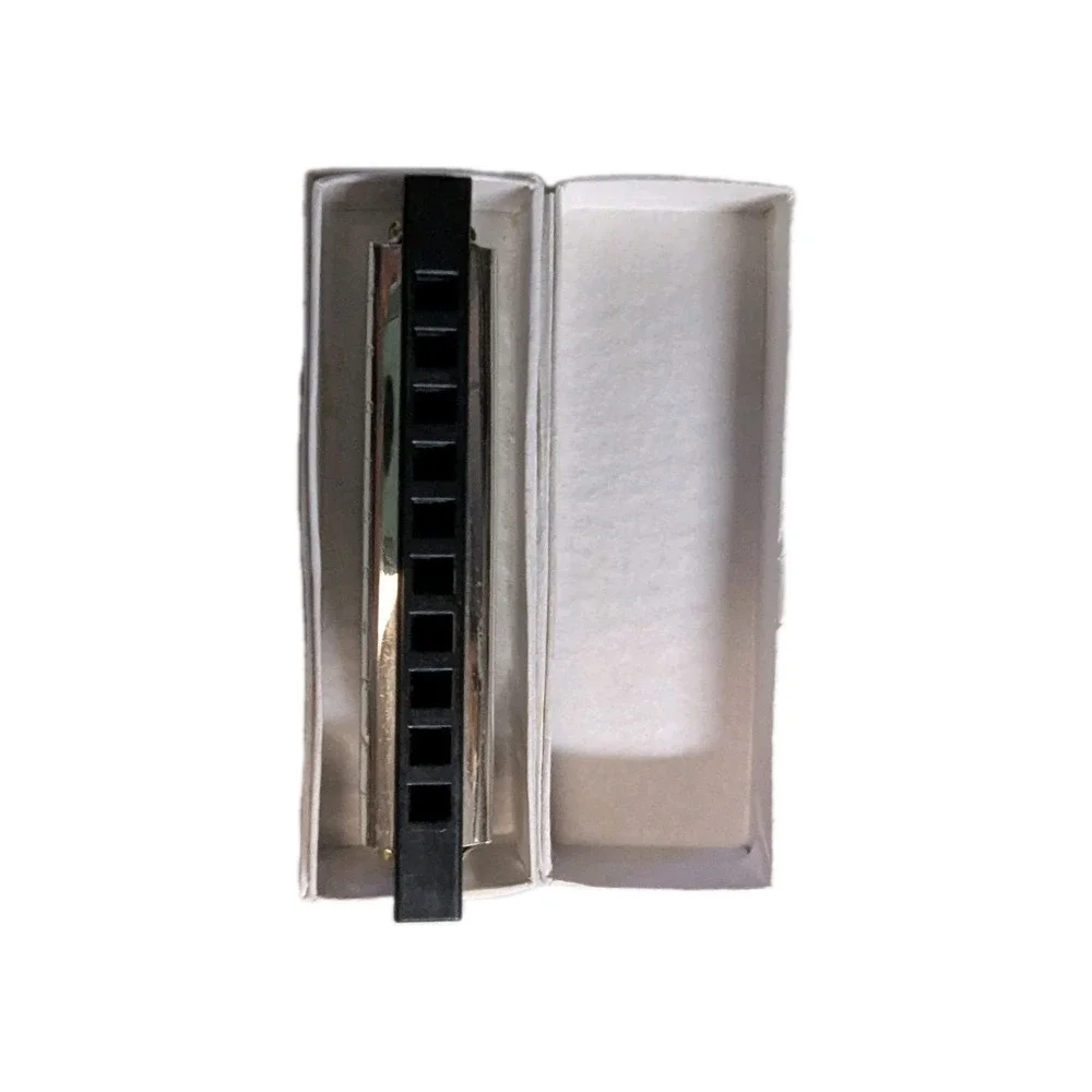 Hohner Bluesband Harmonica Key of C - 10 Hole Diatonic Blues Harp with Box 1501